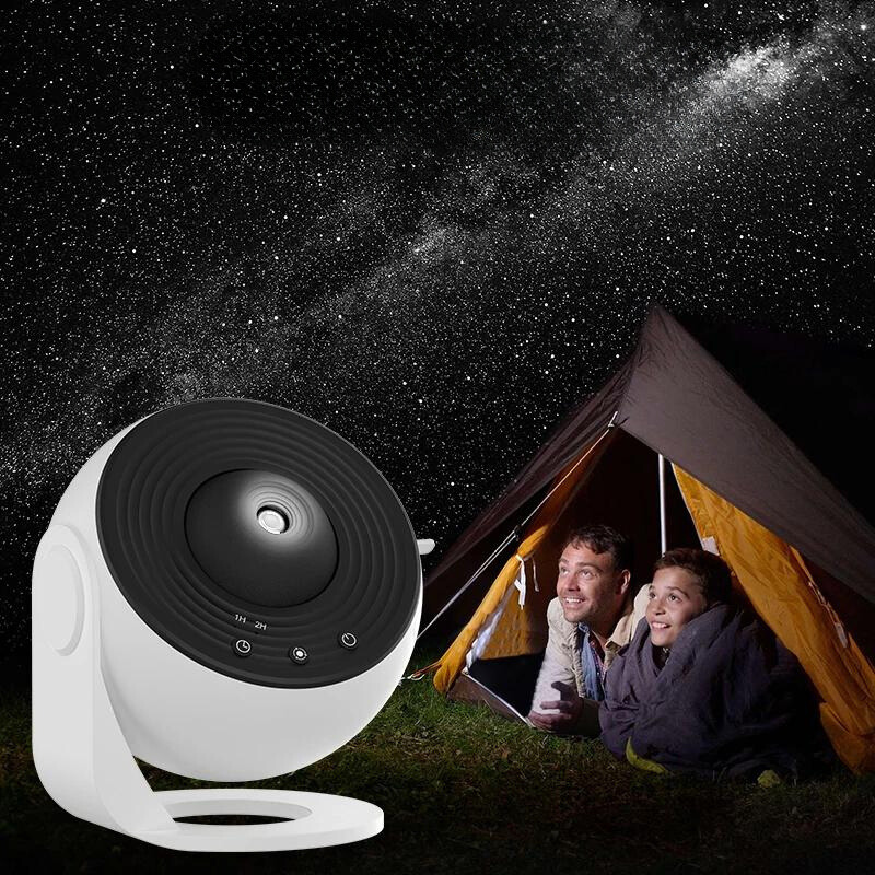 Galactic 12-in-1 HD Star Projector Lamp with Rotation