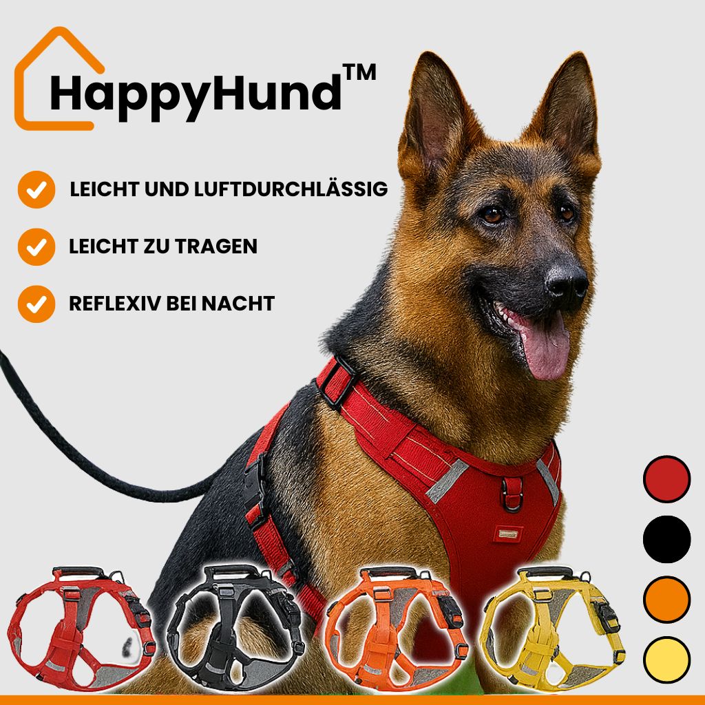 Sicheres und bequemes Hundegeschirr für entspannte Spaziergänge