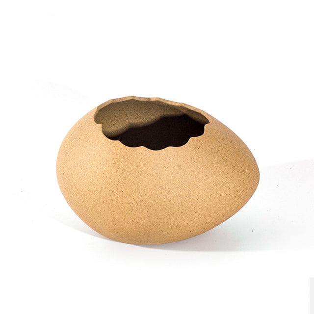 Keramikschale in Eierschalen-Optik