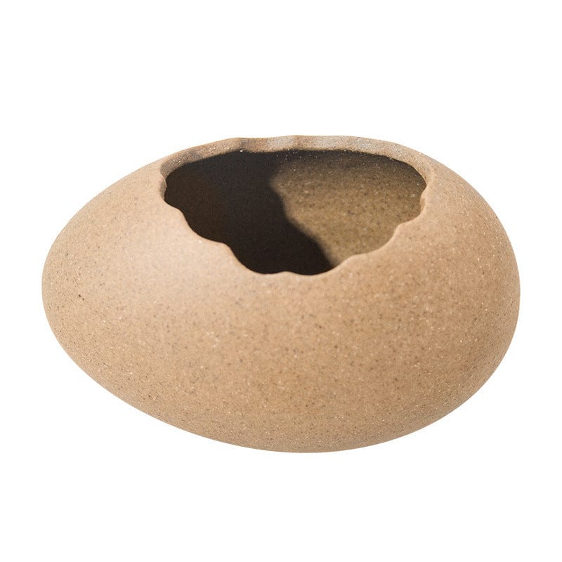 Keramikschale in Eierschalen-Optik