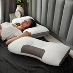 SoyaComfort Ergonomisches Kissen – Orthopädisches Nacken- und Schulterkissen mit Massagefunktion