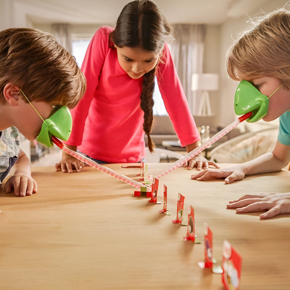 Lustiges Reaktionsspiel für Kinder – Chamäleon-Challenge