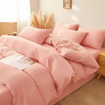 Luxurious Cotton-Polyester Bed Linen Set – Wide Range of Colours