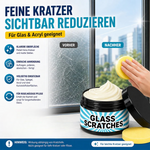 Glanzende Glasreinigungspaste für Kratzerbeseitigung