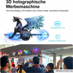 3D Holografischer LED-Projektor mit 224 Lichtquellen