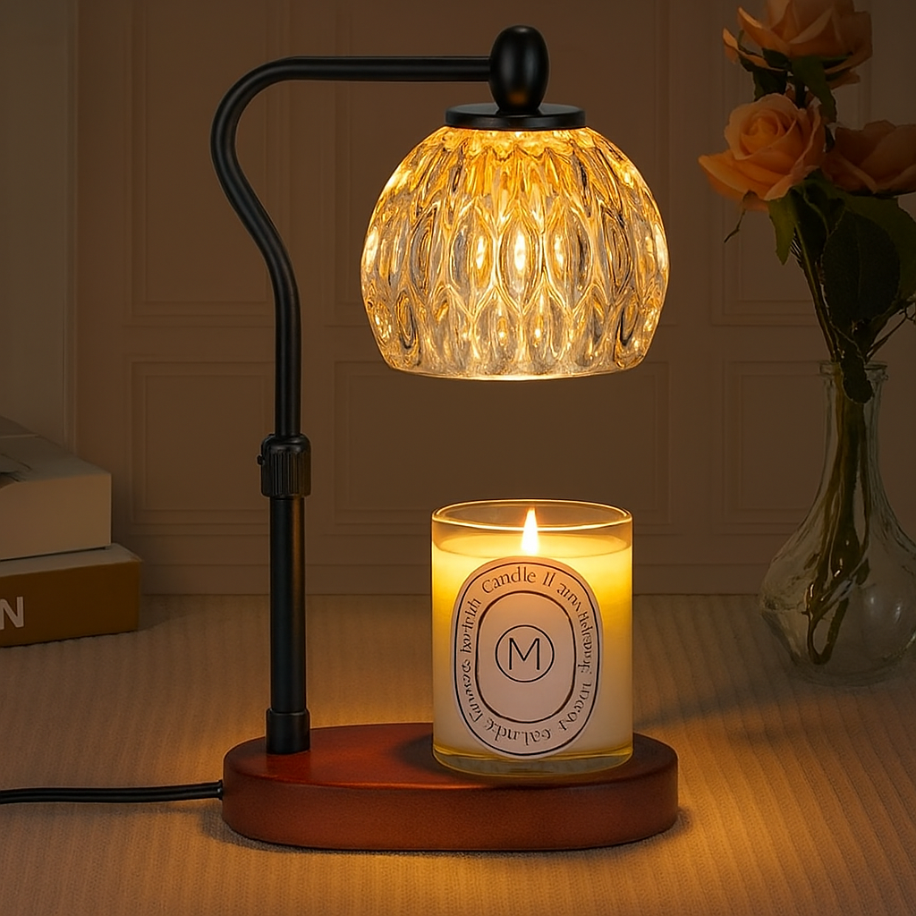 Elegant fragrance lamp with adjustable heat for your home