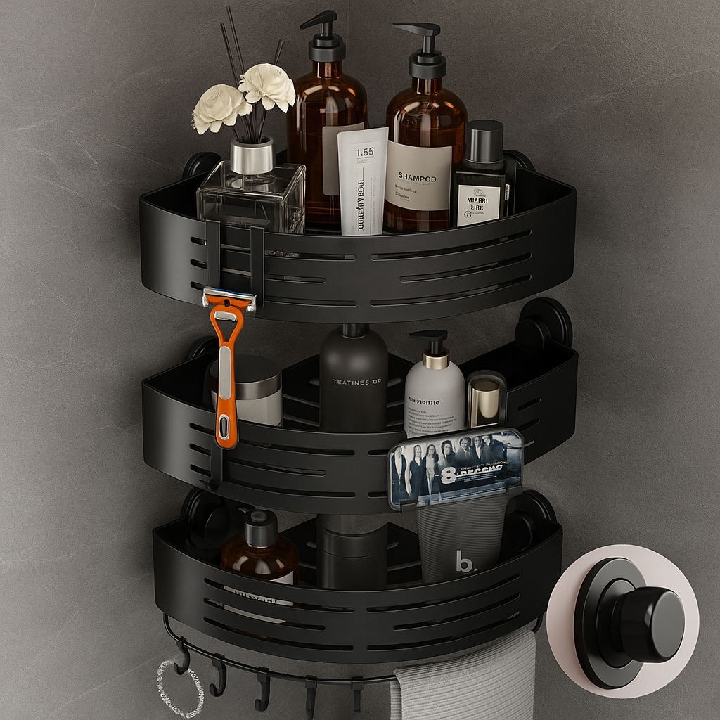 Corner Shower Caddy | Stylish and Space-Saving Solution