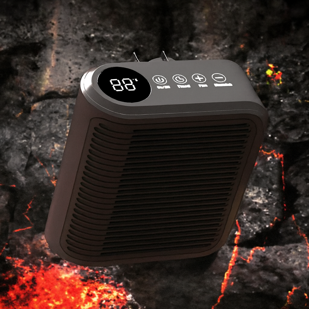 Wall Heater with Thermostat and Timer – 800W for Instant Heat