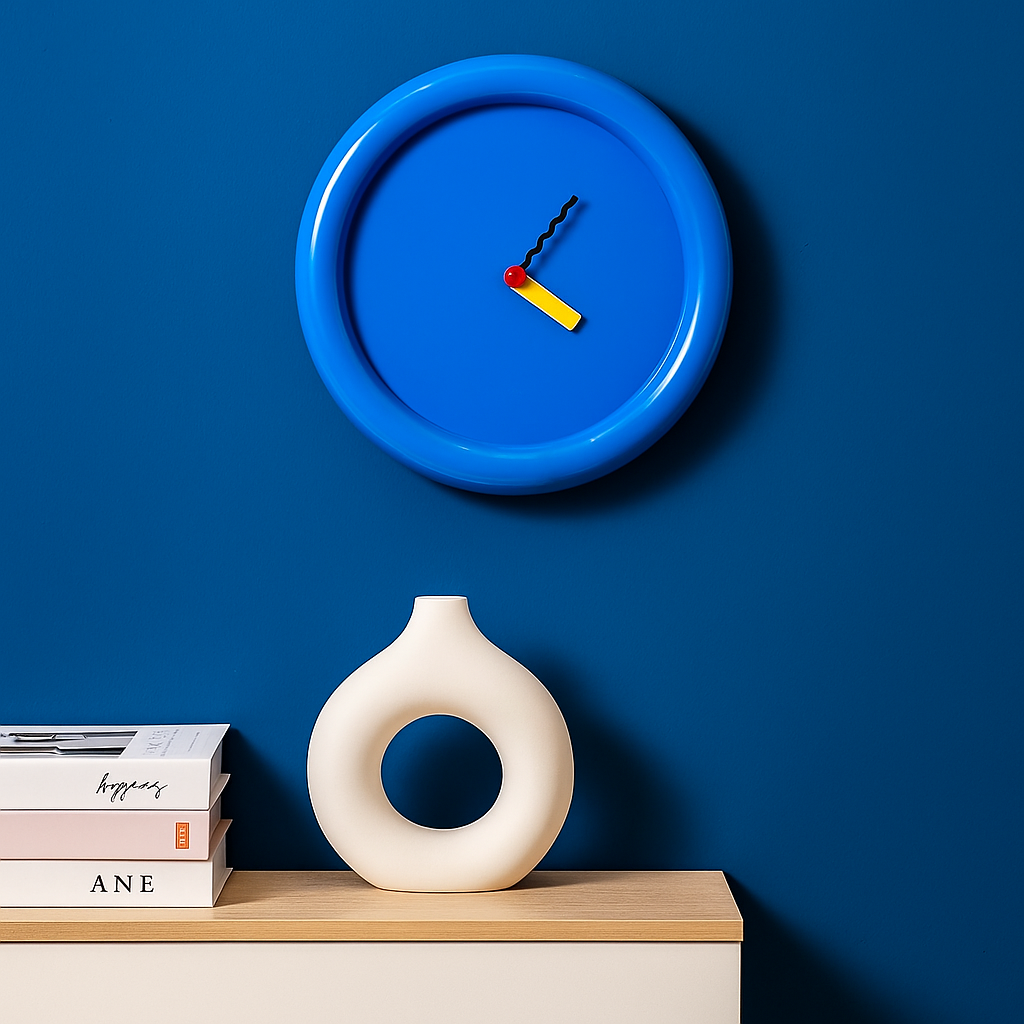 Kreative Wanduhren im lebhaften Design für jeden Raum