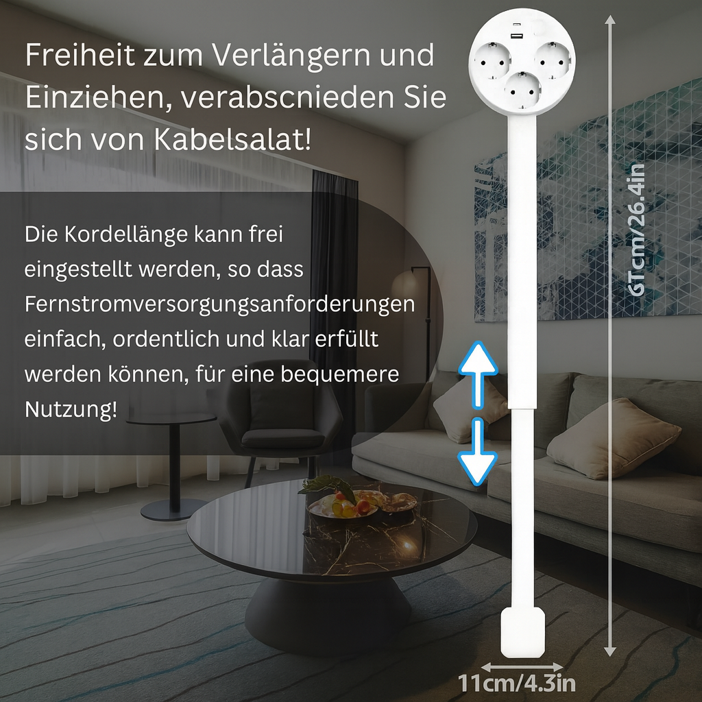 SmartPower | The elegant extension socket for modern living
