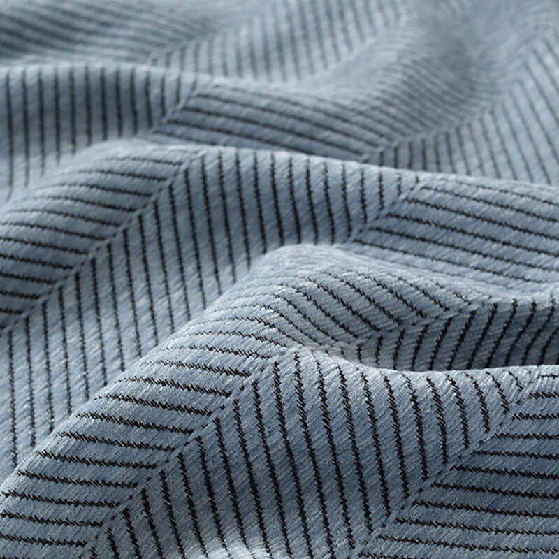 Elegante Chenille-Decke mit Fransen für Ihr Sofa