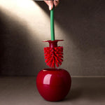 Elegant Toilet Brush Set with Ergonomic Handle and Scratch-Resistant Bristles