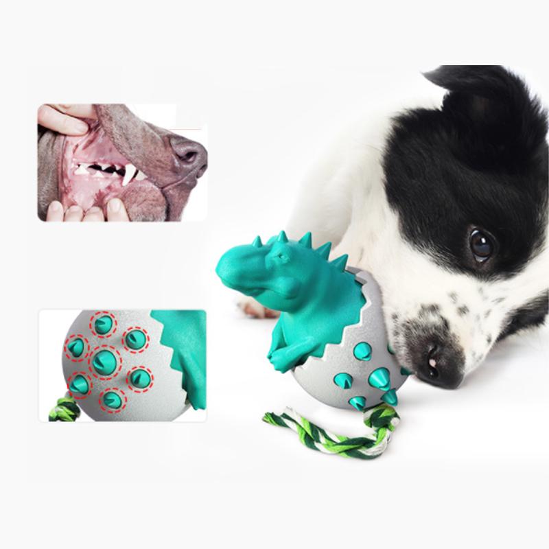 ChewDino | Dino-Ei Spielzeug für Hunde