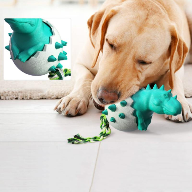 ChewDino | Dino-Ei Spielzeug für Hunde