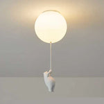Wunderschöne Deckenlampe mit Bär und Ballon - CloudBear