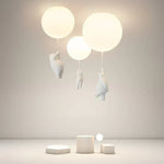 Wunderschöne Deckenlampe mit Bär und Ballon - CloudBear