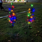 Solar-Gartenleuchte für Weihnachtsbaum