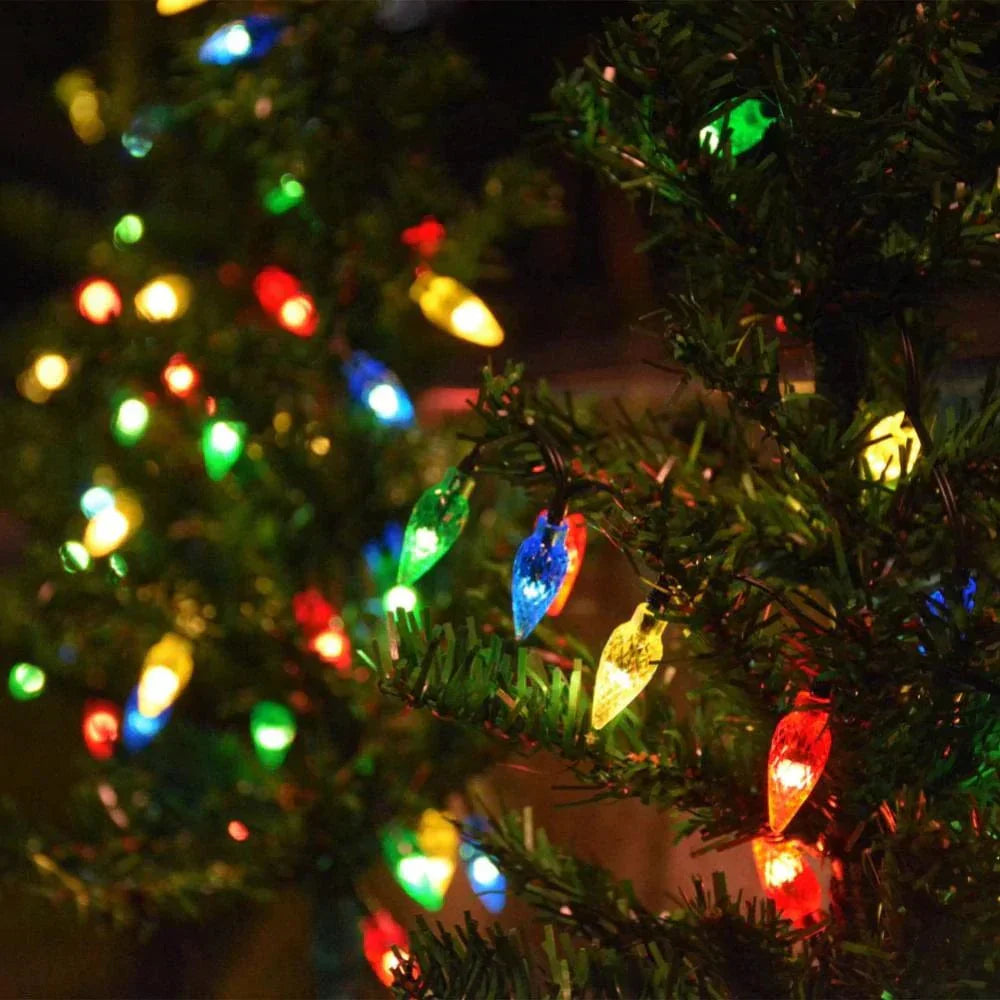 Solar-Gartenleuchte für Weihnachtsbaum