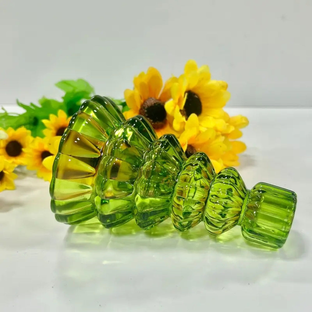 Glas Teelichthalter Set in Baumform – 3-teiliges Tischdekor