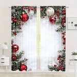 Festive curtains made of high-quality Frost linen for your home