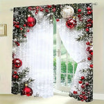 Festive curtains made of high-quality Frost linen for your home