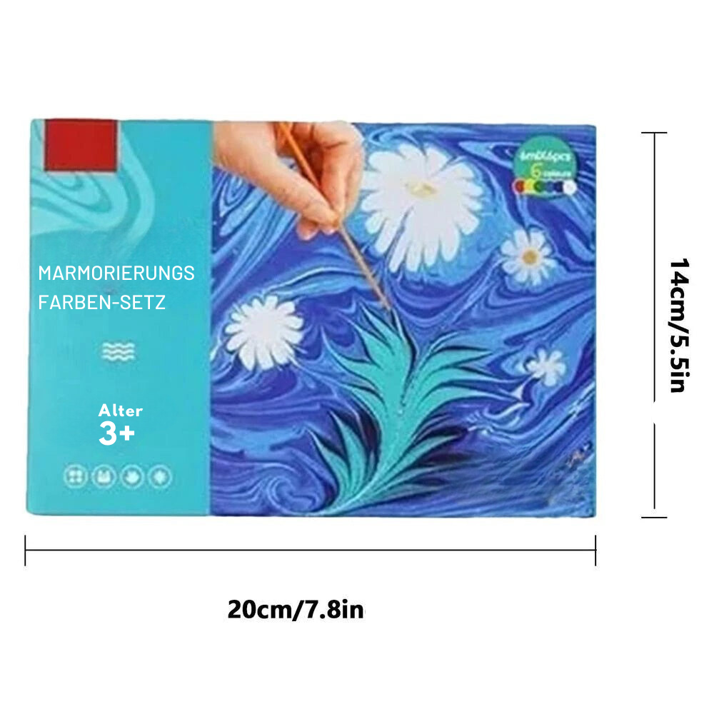 ChromaFlow – Farbenfrohes Set für kreative Wasserfarbenkunst