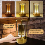 Stilvolle LED-Drahtlose Retro-Metall-Bar-Schreibtischlampe