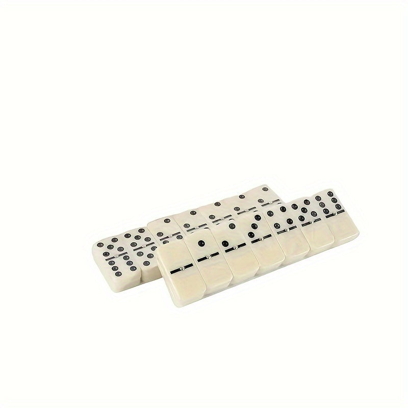Traditionelles Domino - Doppel 6 Domino Set in Holzbox