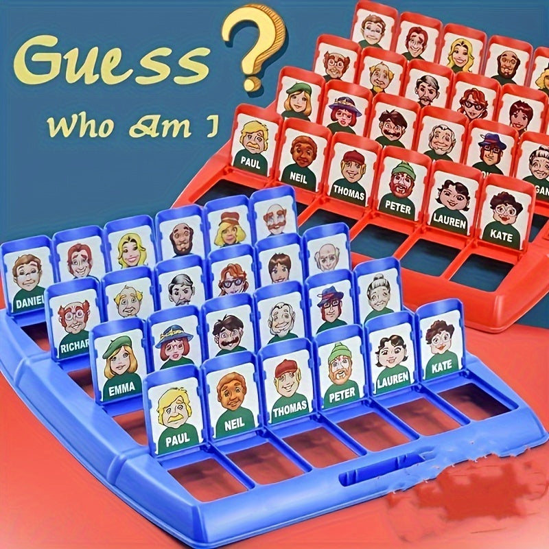 Familienfreundliches Gesellschaftsspiel - 'Wen errate ich?'