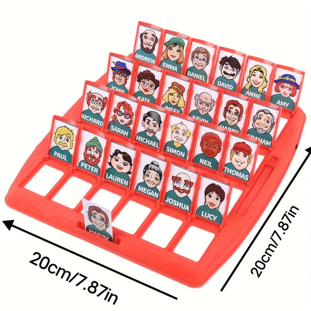 Familienfreundliches Gesellschaftsspiel - 'Wen errate ich?'