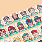 Familienfreundliches Gesellschaftsspiel - 'Wen errate ich?'