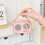 RetroSound | Stilvoller Bluetooth Lautsprecher – Kabelloses Klangerlebnis im Vintage-Design