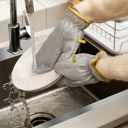 ReinigerHände™ – Praktische Geschirrspülhandschuhe für müheloses Reinigen
