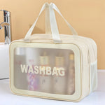 Transparente und Wasserfeste Kosmetiktasche