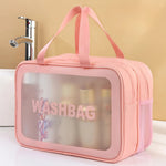 Transparente und Wasserfeste Kosmetiktasche