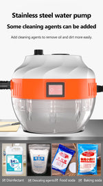 Cleenerz - Leistungsstarker 2800W Dampfreiniger für Zuhause und Auto