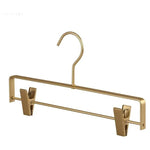 Elegante matte Hosenbügel (1+4 Stück) – Clip-System