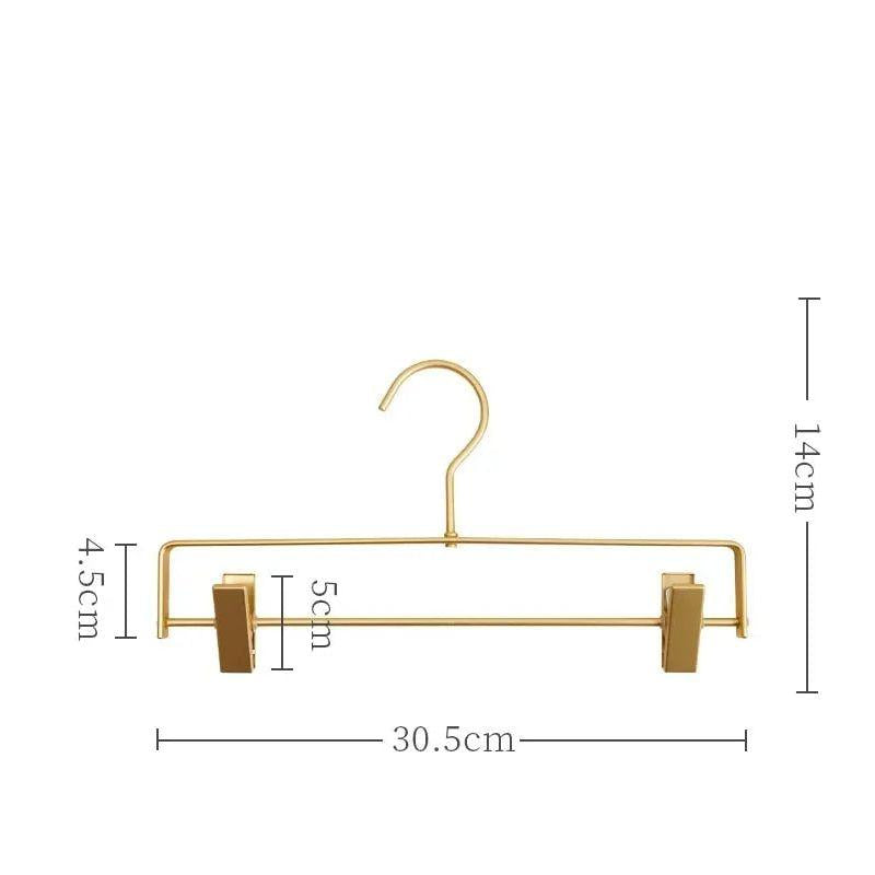 Elegante Rutschfeste Hosenbügel – Set mit 5 Stück