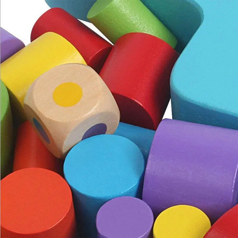 Farbenspiel - Buntes Balancespiel für Kinder, lehrreich und unterhaltsam