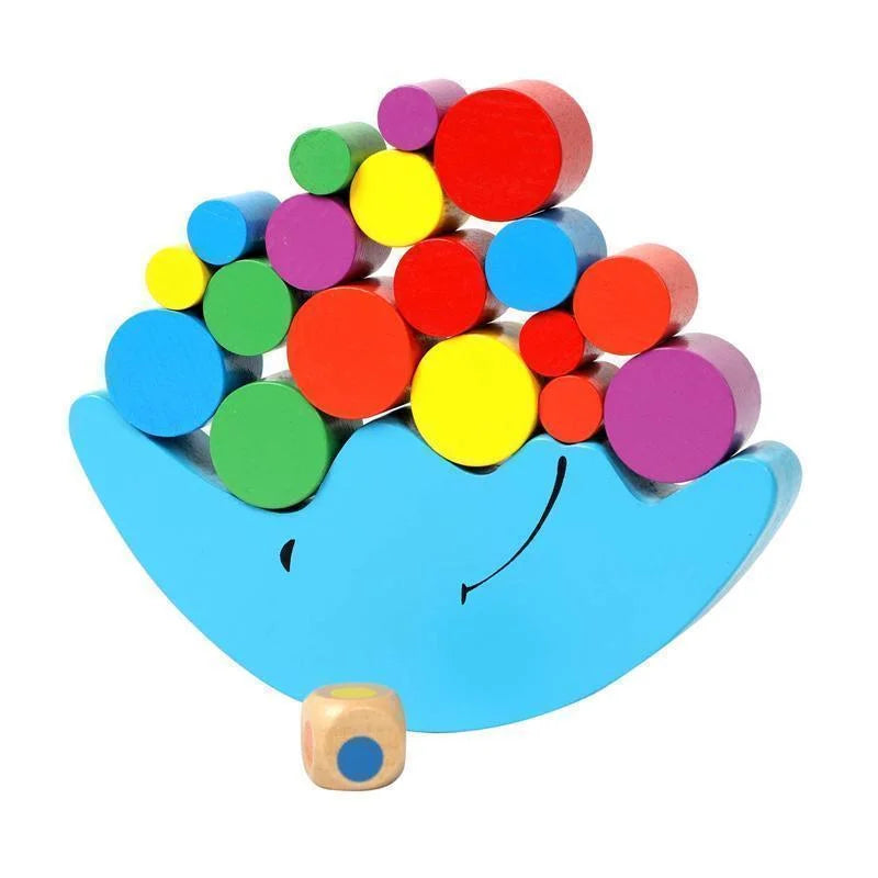 Farbenspiel - Buntes Balancespiel für Kinder, lehrreich und unterhaltsam
