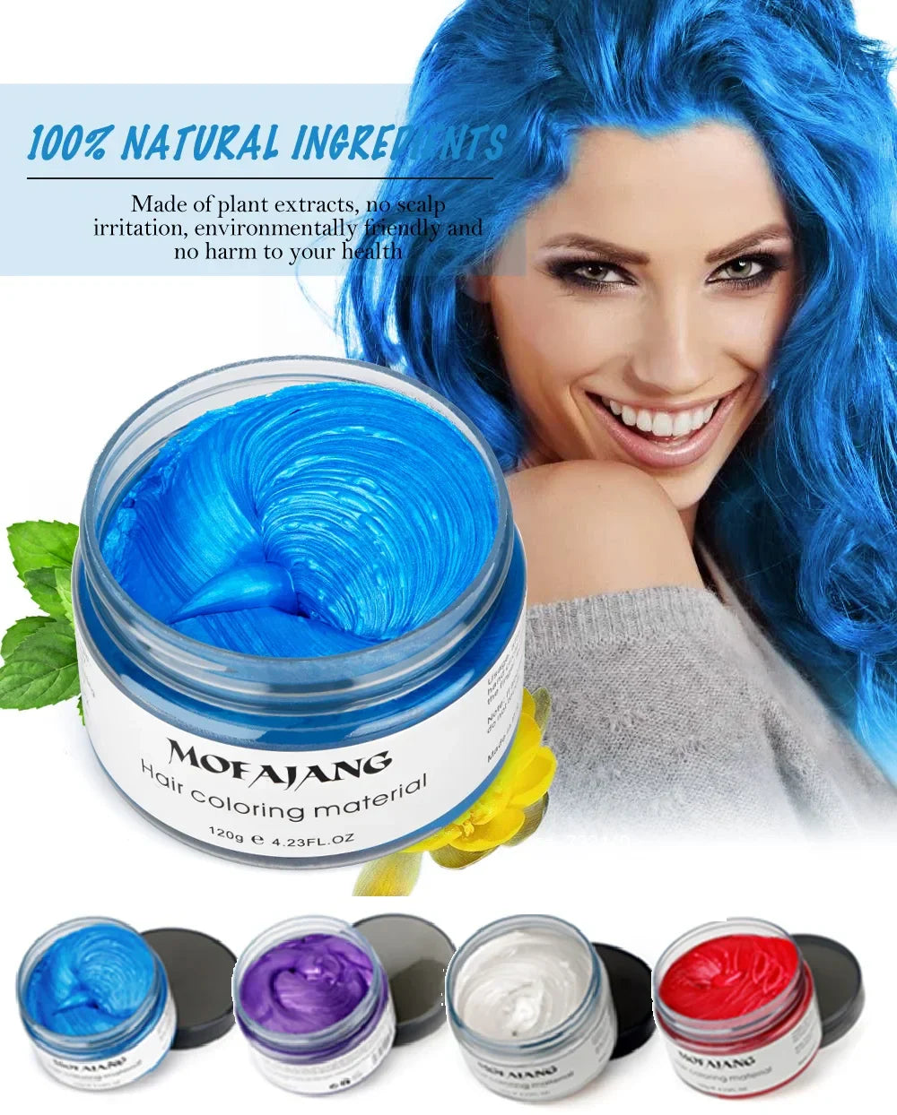 Farbzauber – Verändere deine Haarfarbe ohne Schäden