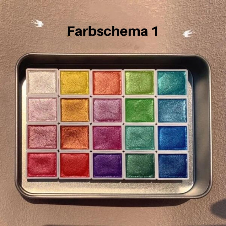 Farbenrausch - 20 Farben Aquarellset