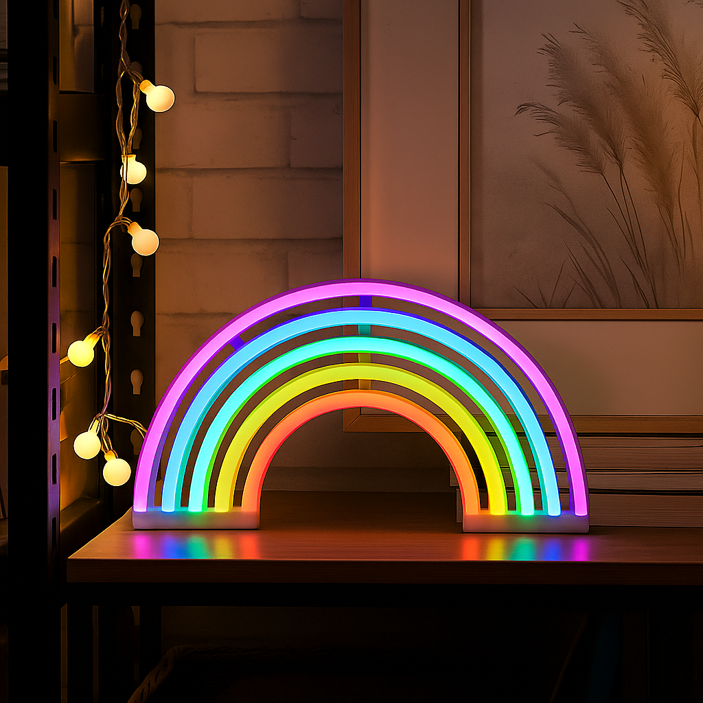 Color-Changing Mood Light for Any Room - LED Lamp with Flexible Color Options and Energy-Saving Design