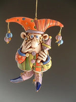 Bunte Jester Glockenornamente
