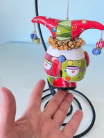 Bunte Jester Glockenornamente