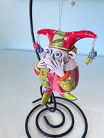Bunte Jester Glockenornamente