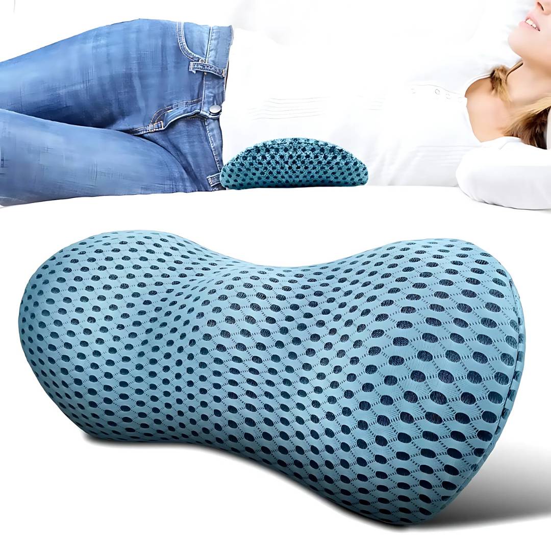 Rückenstützkissen – Ergonomisches Kissen für Lendenwirbel und Wirbelsäule
