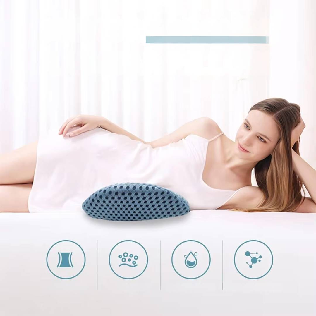 Rückenstützkissen – Ergonomisches Kissen für Lendenwirbel und Wirbelsäule