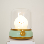 Compact LED Night Light with Adjustable Brightness – Retro Lamp Style