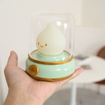 Compact LED Night Light with Adjustable Brightness – Retro Lamp Style